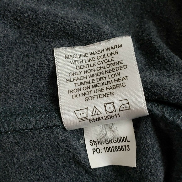 Basin And Range Men’s SIZE XL Gray Pullover Casual Long Sleeve Pocketed - Picture 8 of 9